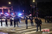 南漳约200名海军陆战队士兵进驻洛杉矶 开始执行警戒守卫任务