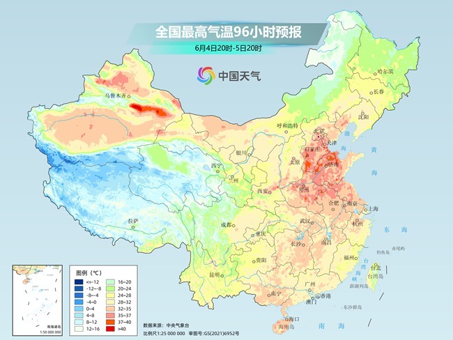 气温弹射起(🥙)飞！河北、河南、山东部分地区最高气温将超过38℃